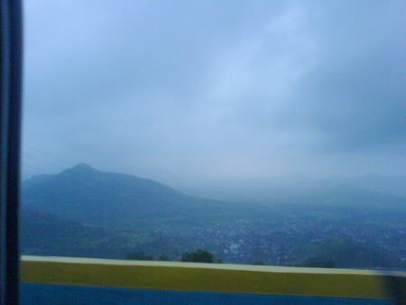 The lovely view in the evening The lovely view in the evening